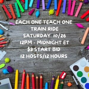 28. EACH ONE TEACH ONE UP NEXT @tonimiddlesiste @jjberkley